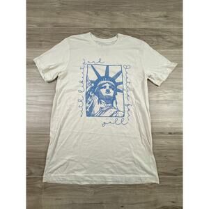 Oliver and Otis With Liberty And Justice For Y’all T Shirt Medium NWOT